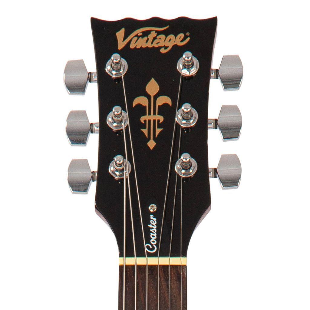VINTAGE V10 COASTER SERIES LES PAUL - WINE RED-4