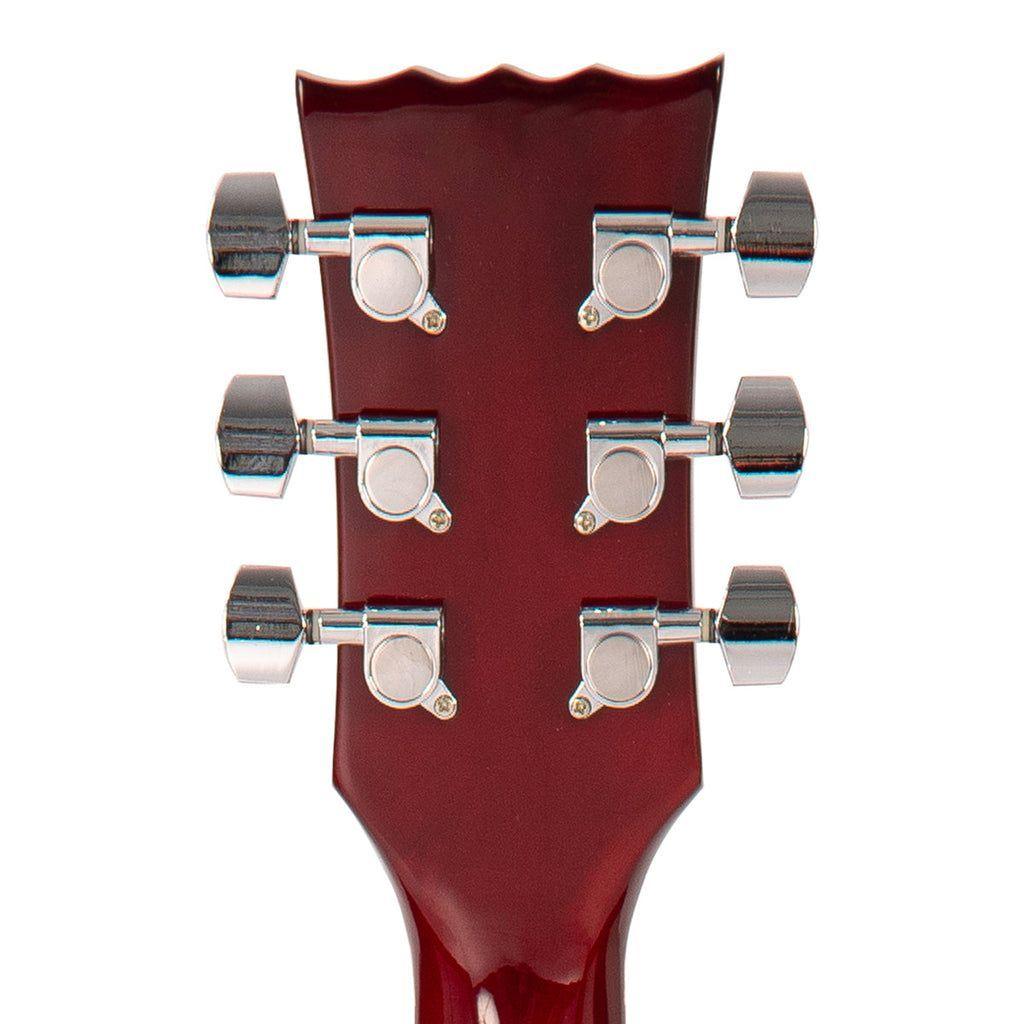 VINTAGE V10 COASTER SERIES LES PAUL - WINE RED-5