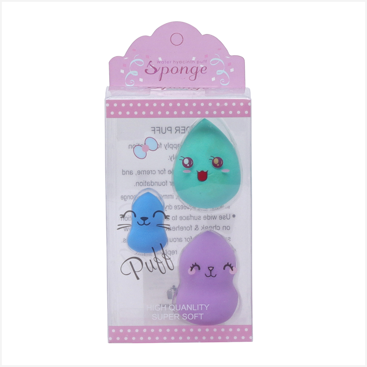 Tripack Esponja de Maquillaje-0