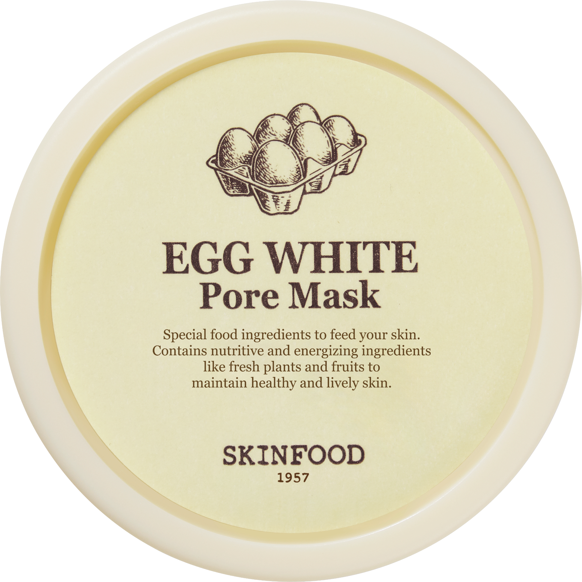 Mascarilla Facial Skinfood Egg White Pore V2 125gr-1