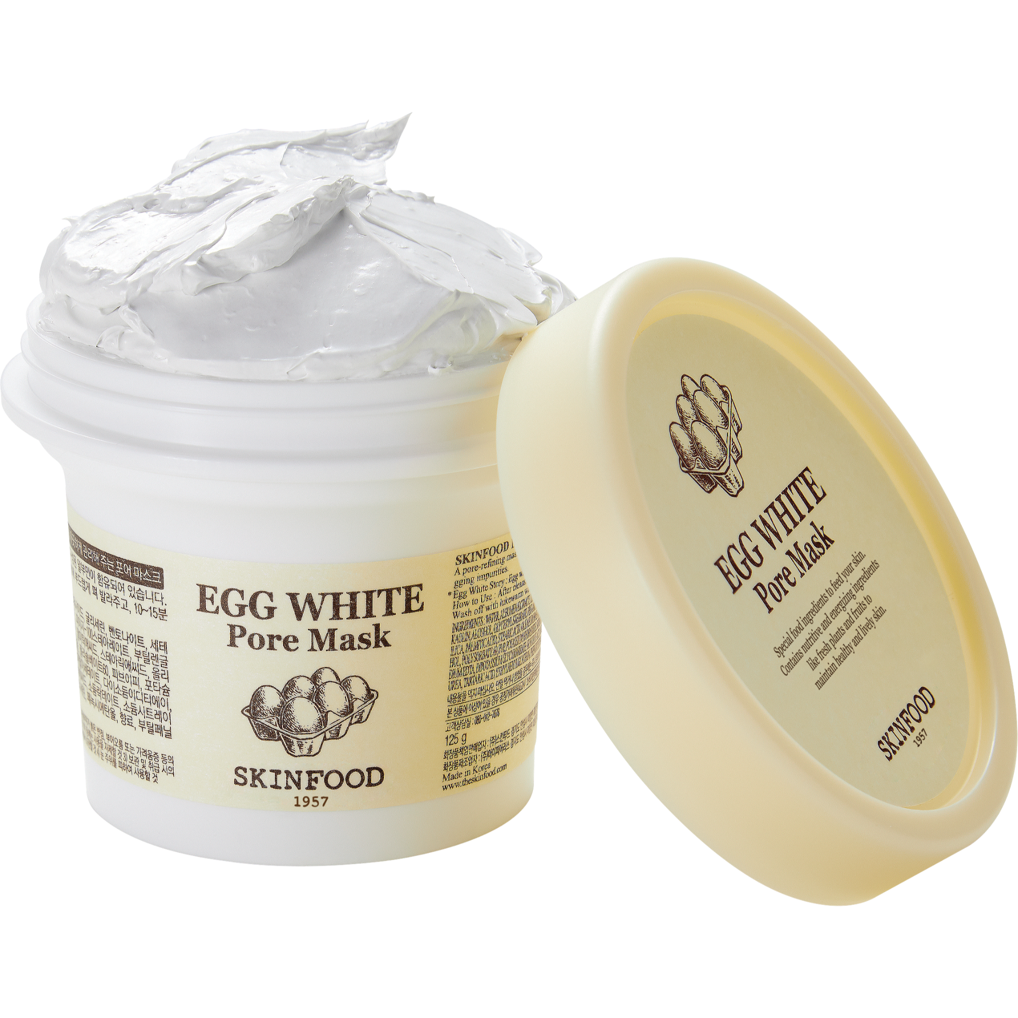 Mascarilla Facial Skinfood Egg White Pore V2 125gr-0