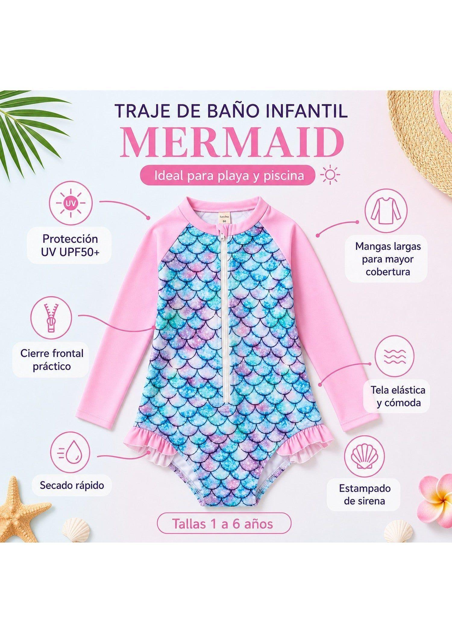 Traje de baño Mermaid-2