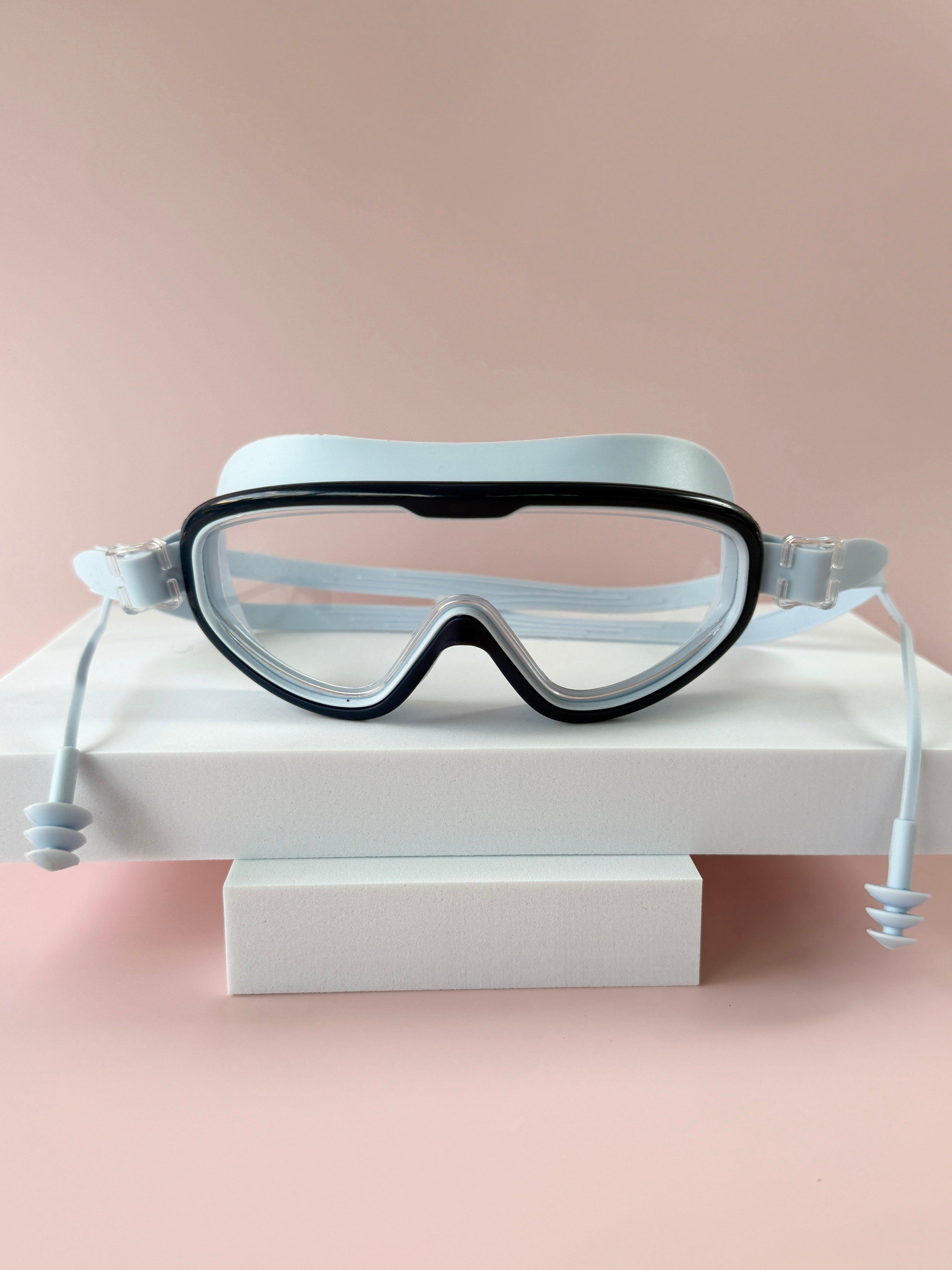 Lentes de Agua con Visión Panorámica y Tapones Integrados – Cómodos y Sin Filtraciones-0