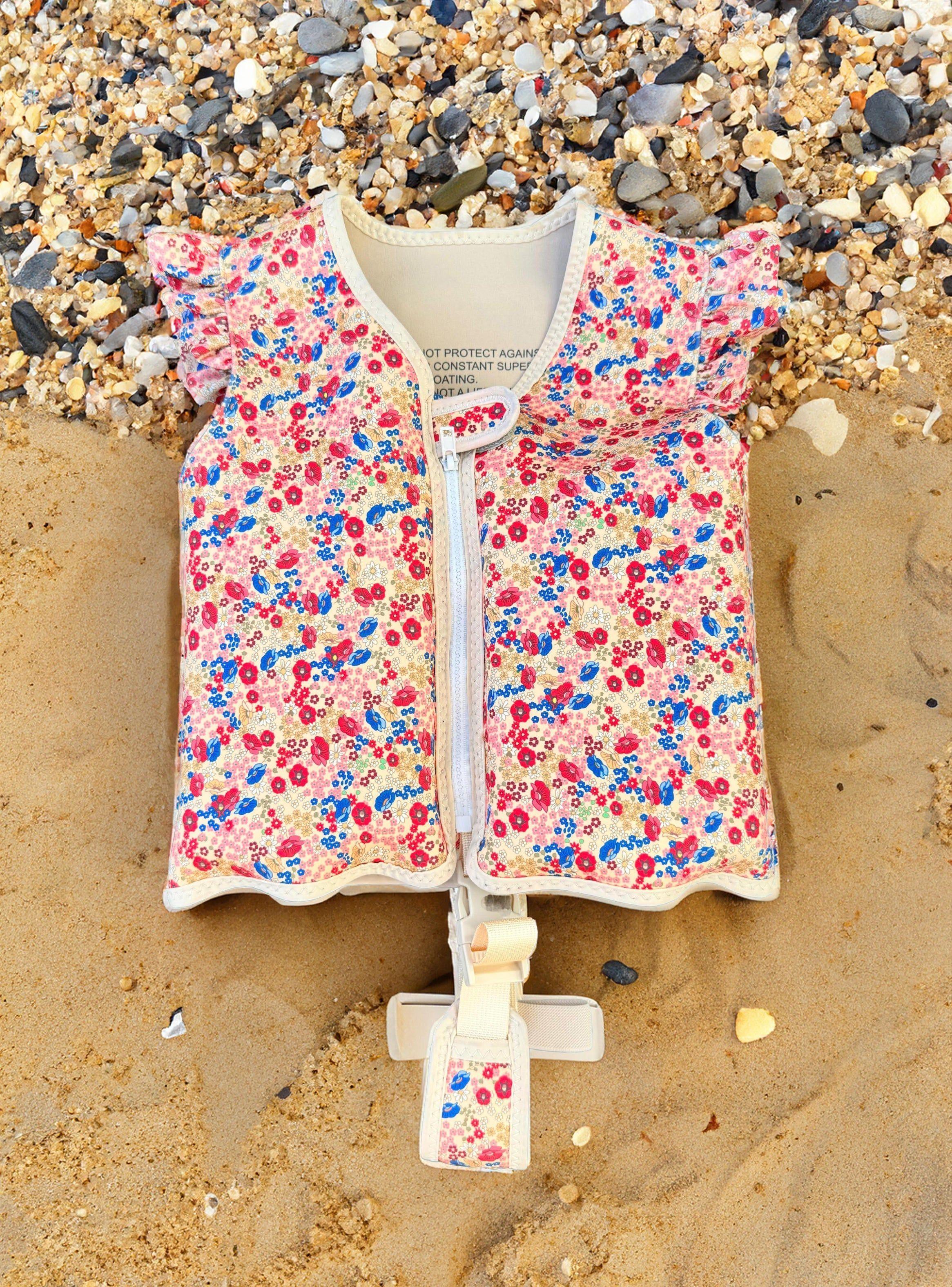 Chaleco Flotador para Niña No Inflable Florencia MamboKids-3