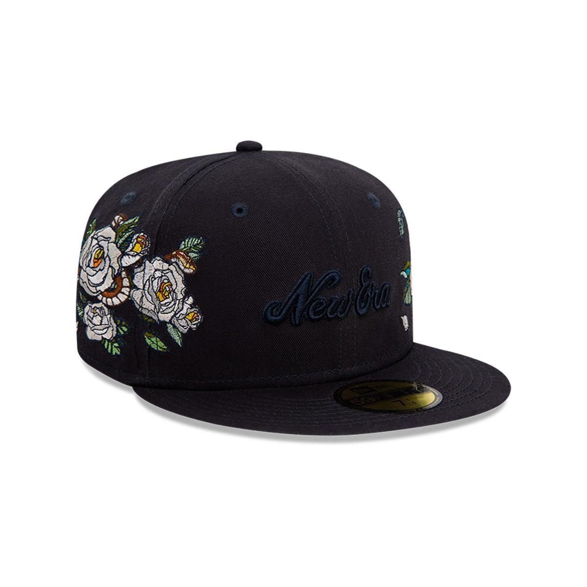 Gorra New Era 59Fifty Flower Icon Azul - 60435115-2