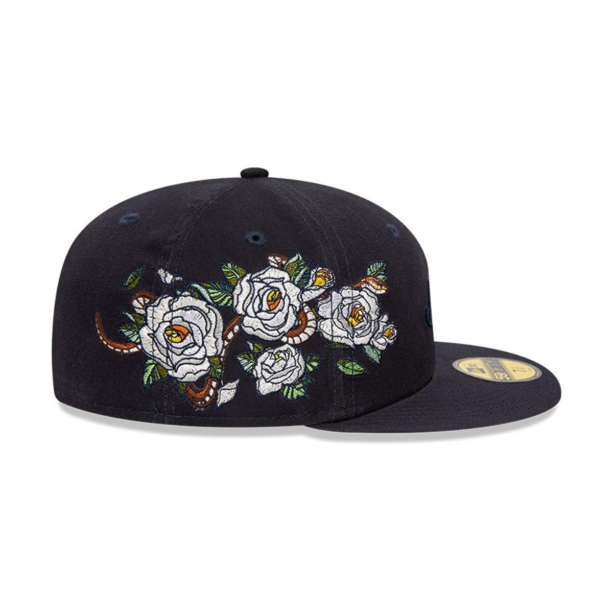 Gorra New Era 59Fifty Flower Icon Azul - 60435115-3