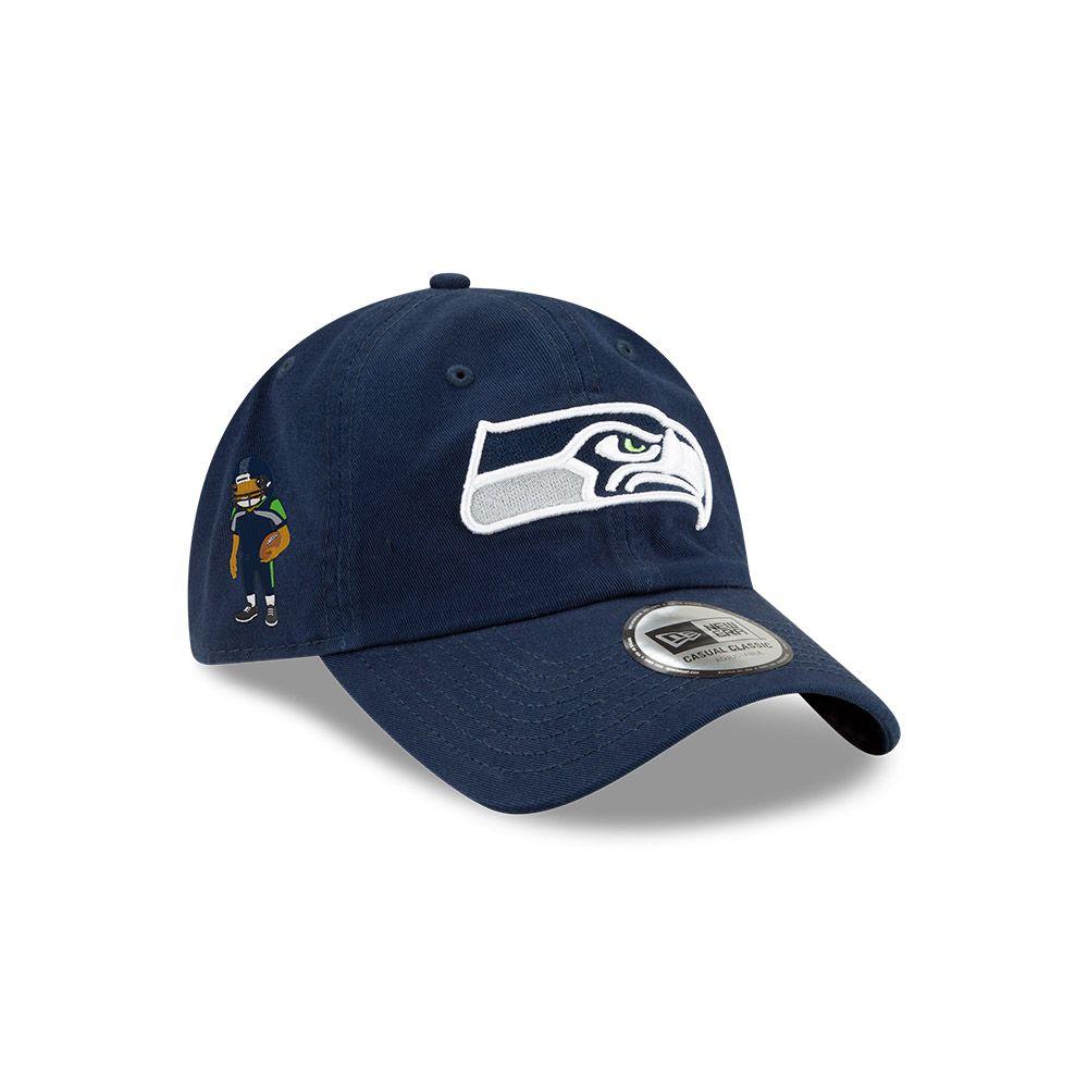 Gorra Casual Classic Concho  NFL Seattle Seahawks Bad Bunny Super Tazón Azul - 15198883-0