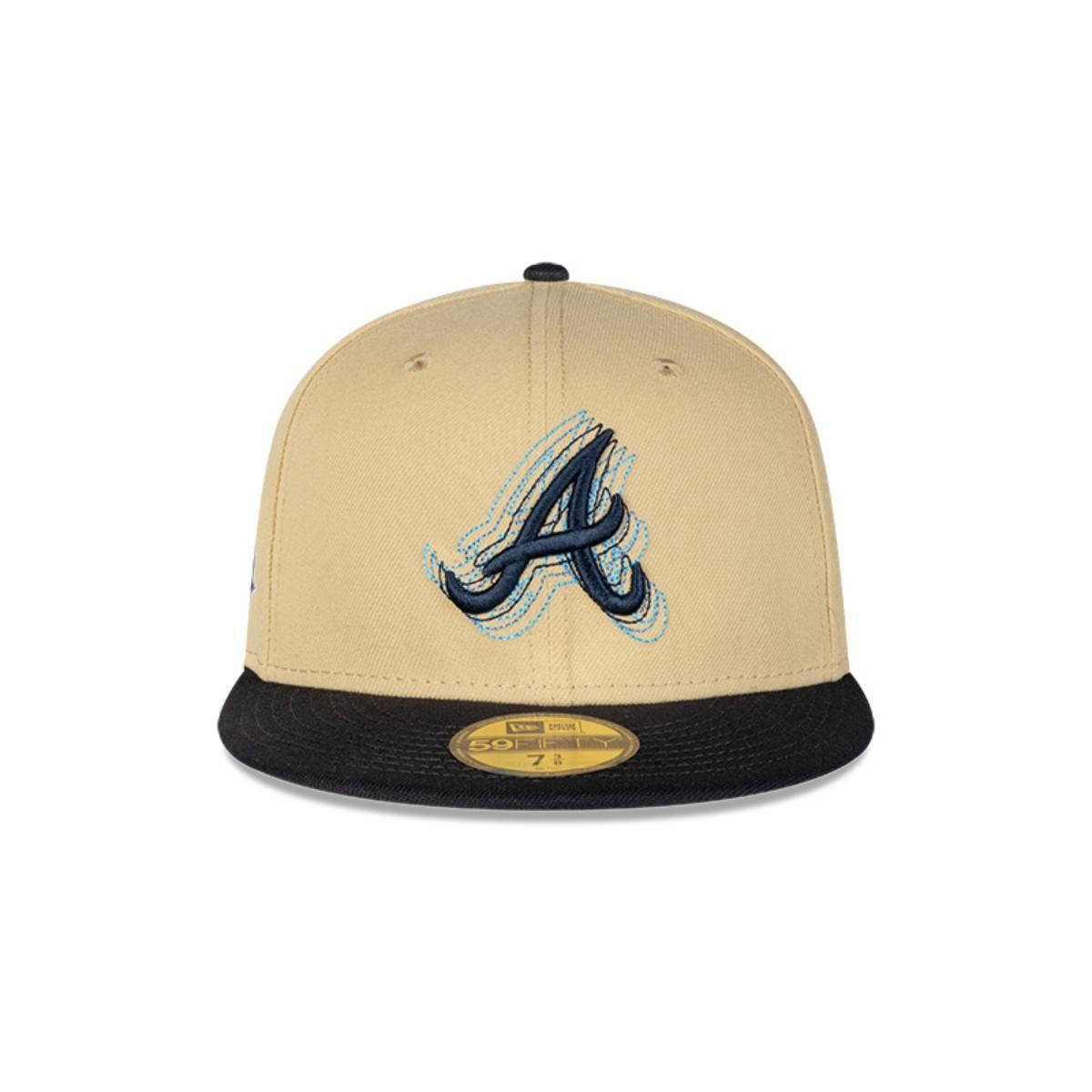 Gorra 59Fifty Atlanta Braves MLB Pack Illusion Gold - 14363591-2
