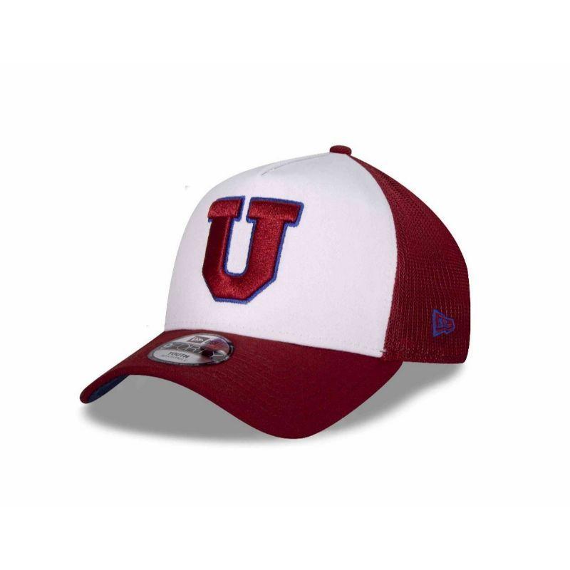 Jockey U de Chile Futbol 9Forty Red/White Kids - 13037660-0