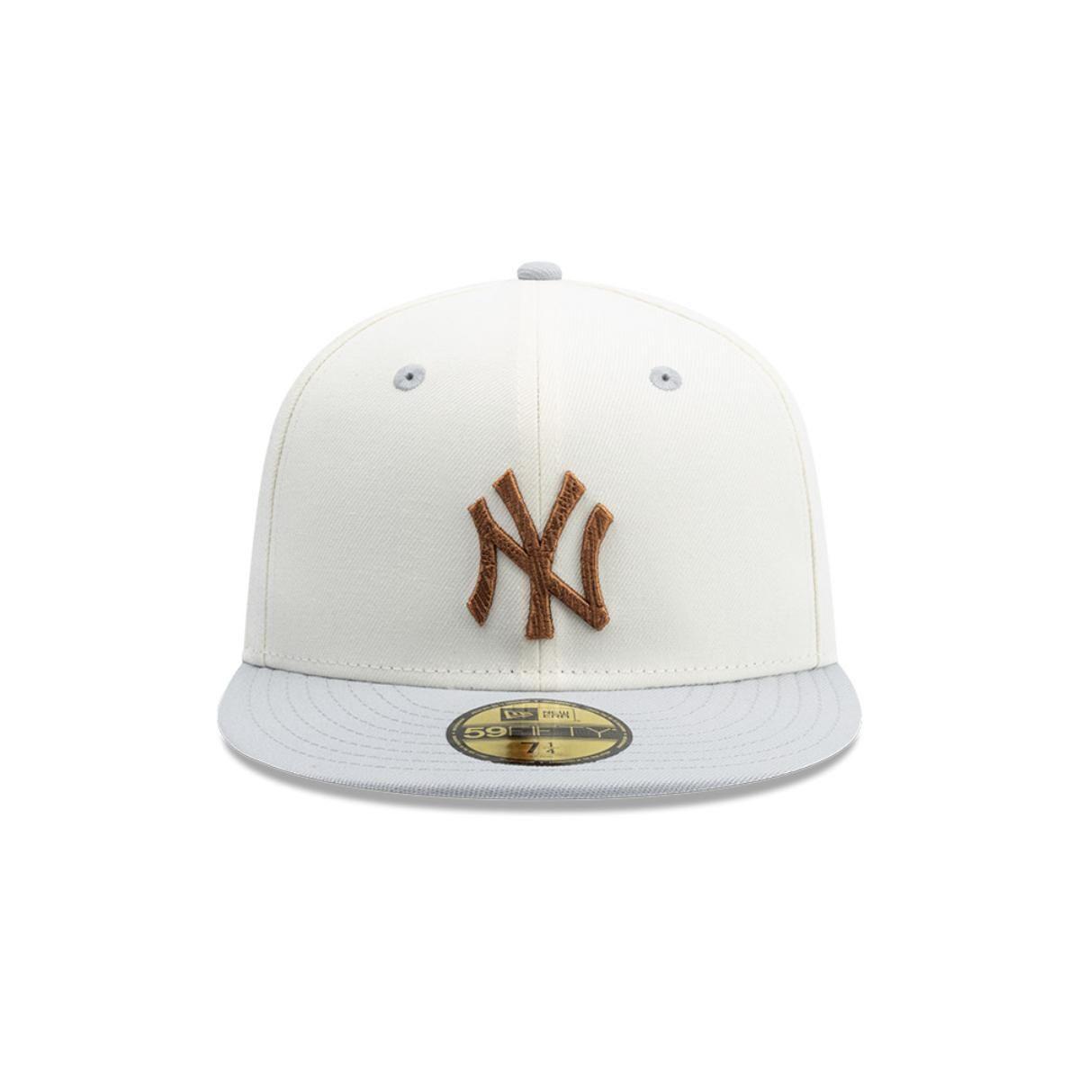 Gorra 59Fifty New York Yankees MLB Wooden White - 14500037-2