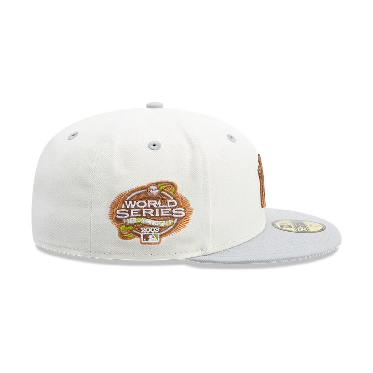 Gorra 59Fifty New York Yankees MLB Wooden White - 14500037-3