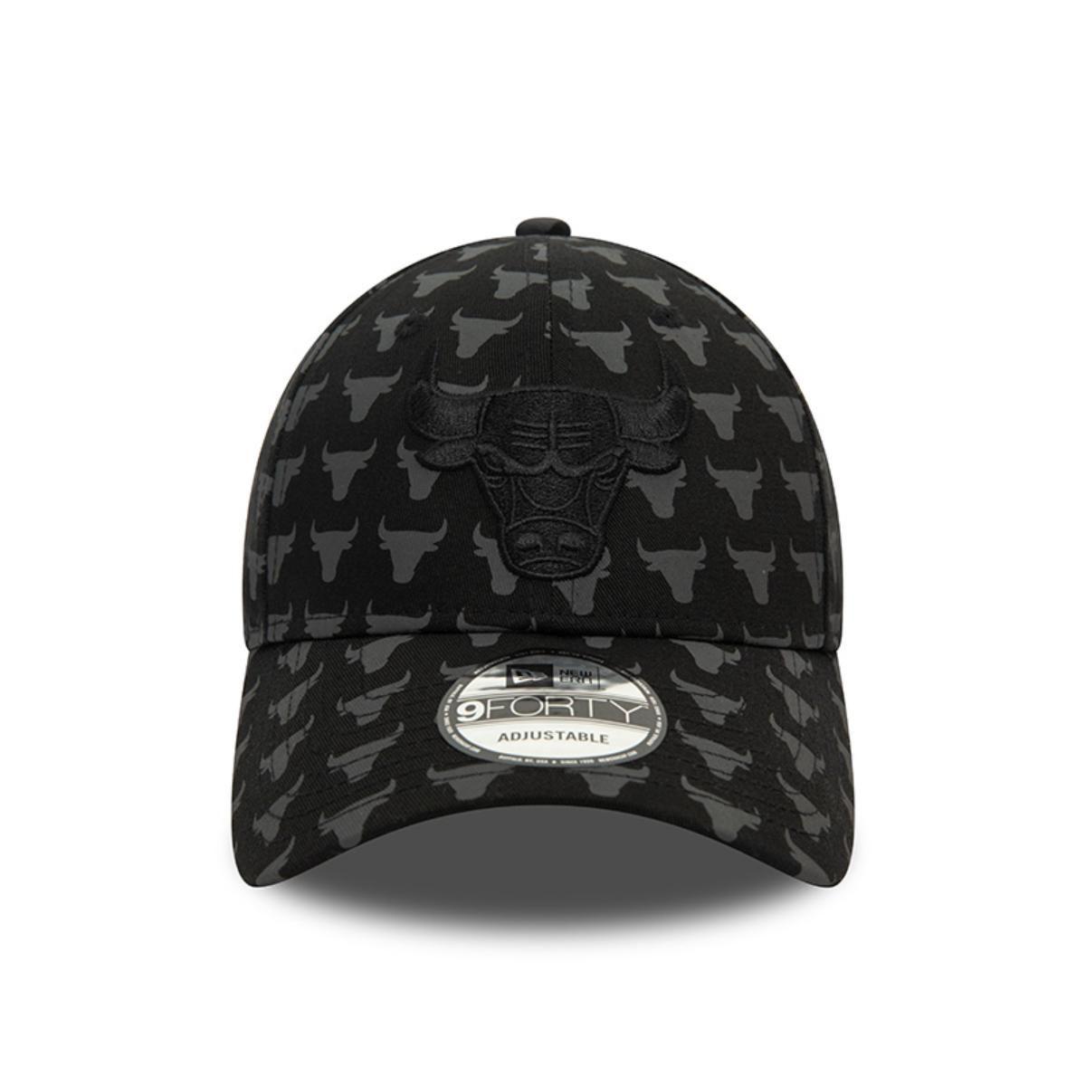 Gorra 9Forty Chicago Bulls NBA Team Monogram Black - 60565358-2