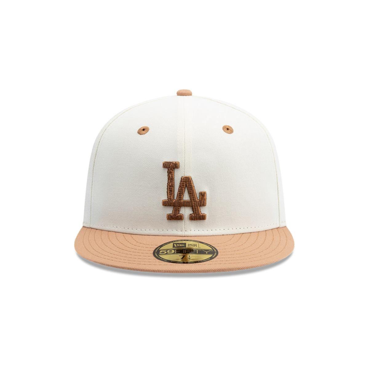 Gorra 59Fifty Los Angeles Dodgers MLB Wooden White - 14500039-2