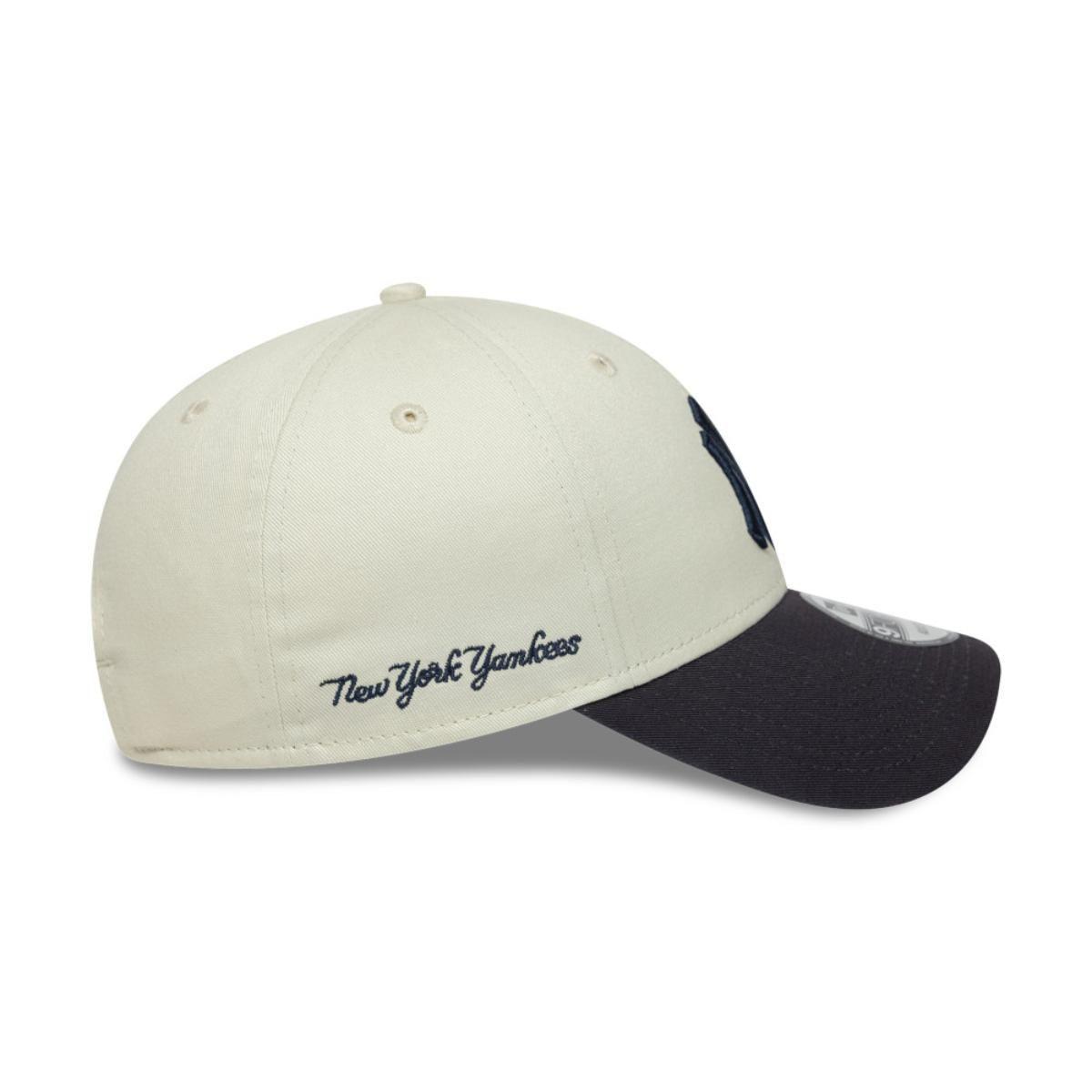 Gorra 9Forty New York Yankees MLB Side Script Light Beige - 60667557-4