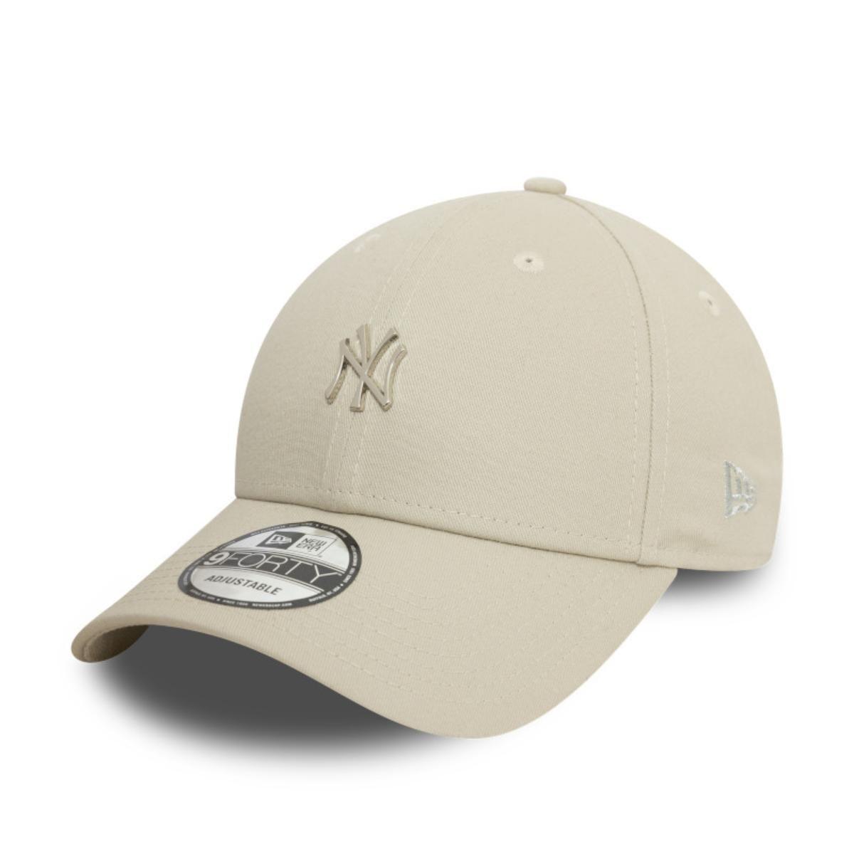 Gorra 9Forty New York Yankees MLB Metallic Badge Light Beige - 60565151-0