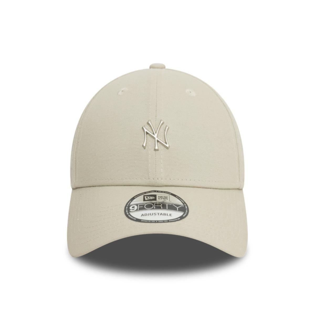 Gorra 9Forty New York Yankees MLB Metallic Badge Light Beige - 60565151-2
