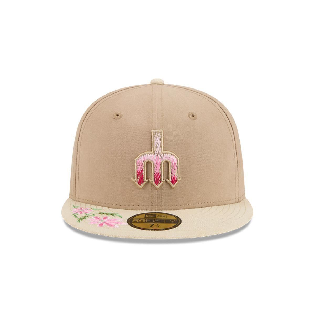 Gorra 59Fifty Seattle Mariners MLB Hand Stitched Beige - 60668444-2