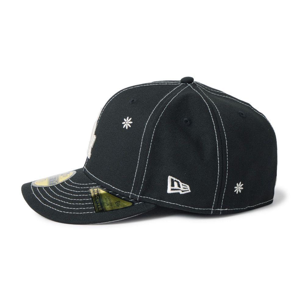 Gorra 59Fifty MLB Los Angeles Dodgers Flower Embroidery Negro - 14954489-4