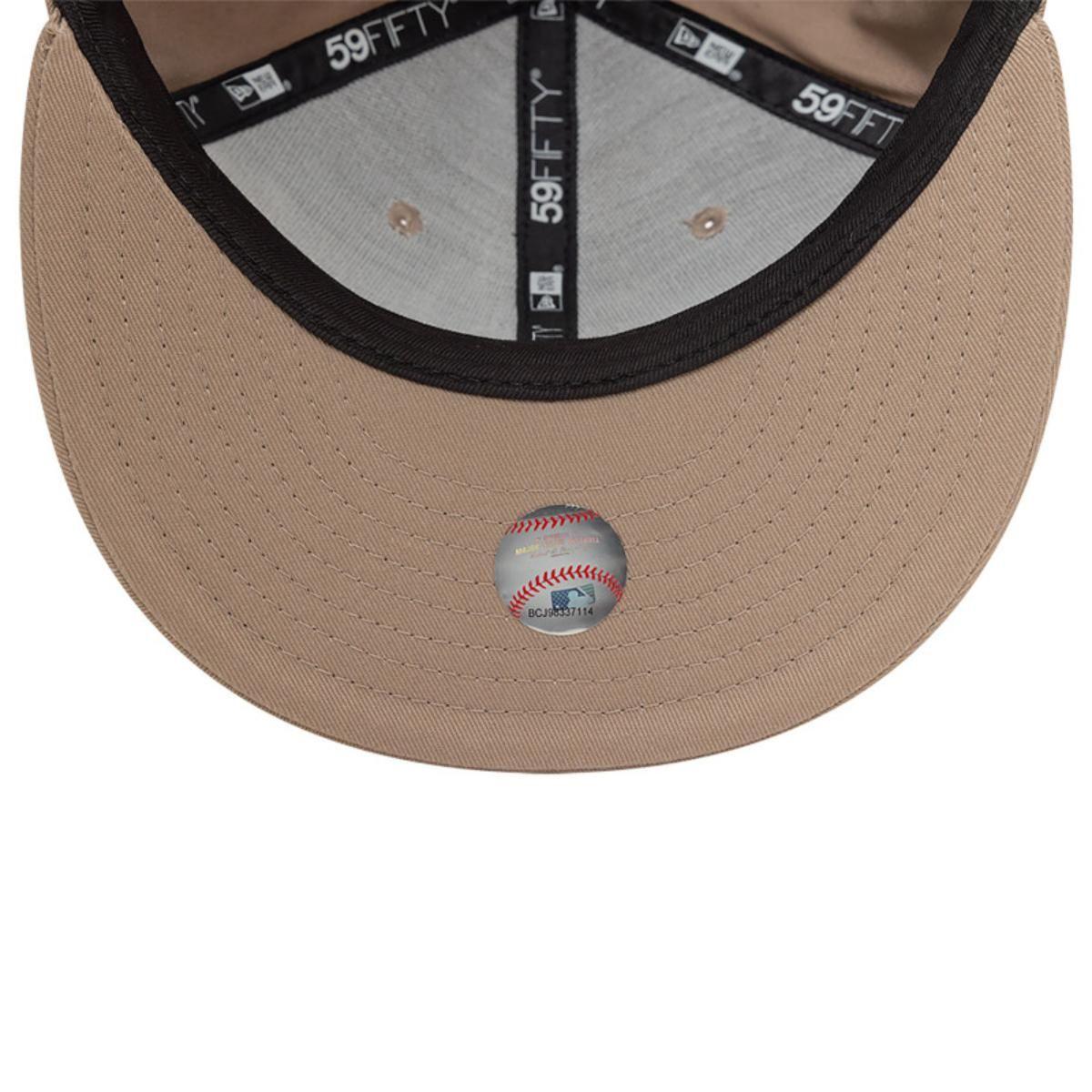 Gorra 59Fifty Oakland Athletics MLB Floral Border Brown - 60593306-6