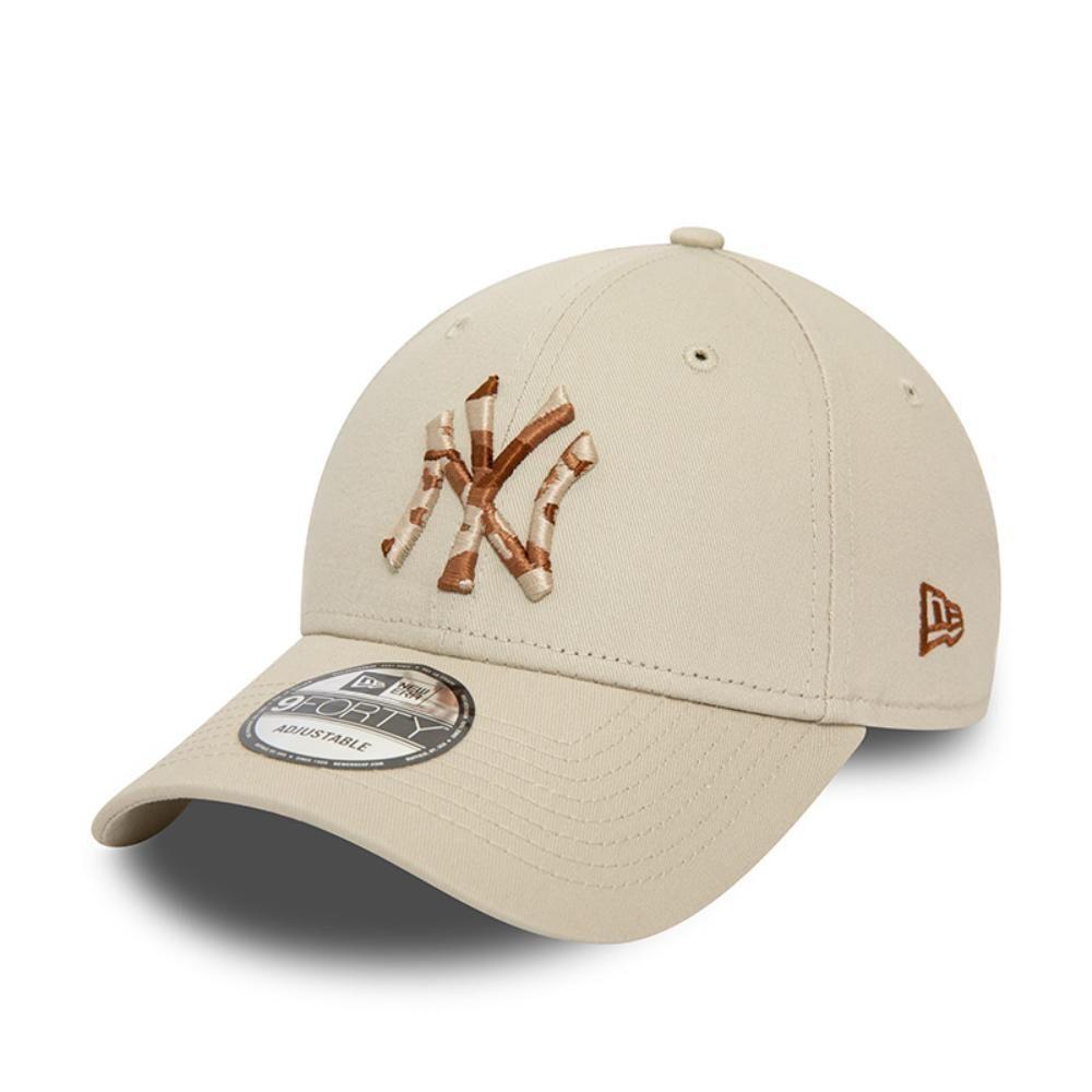 Gorra New York Yankees MLB 9Forty Camo Infill Light Beige-0