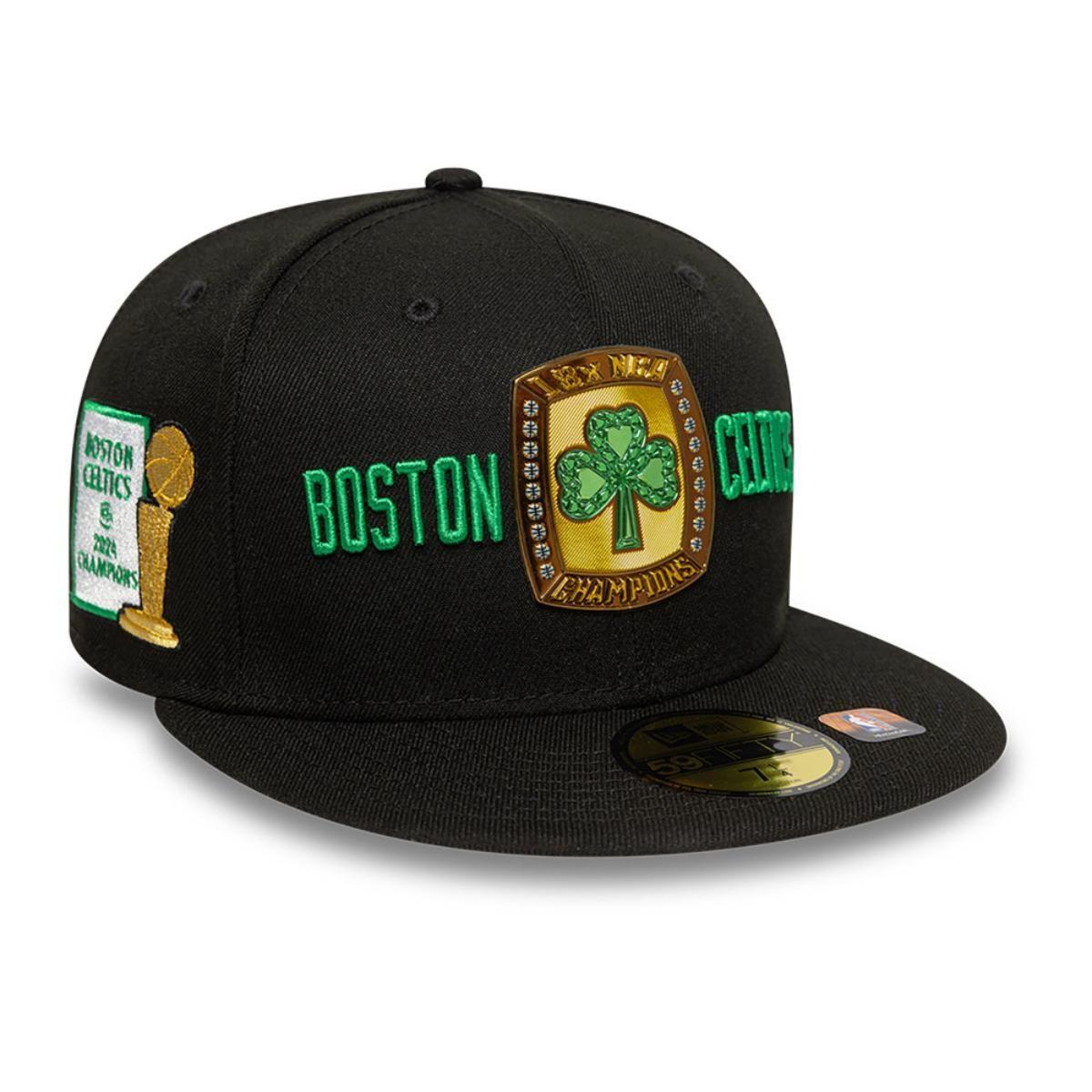 Gorra 59Fifty NBA Boston Celtics 18X NBA Champions Black - 60658932-0