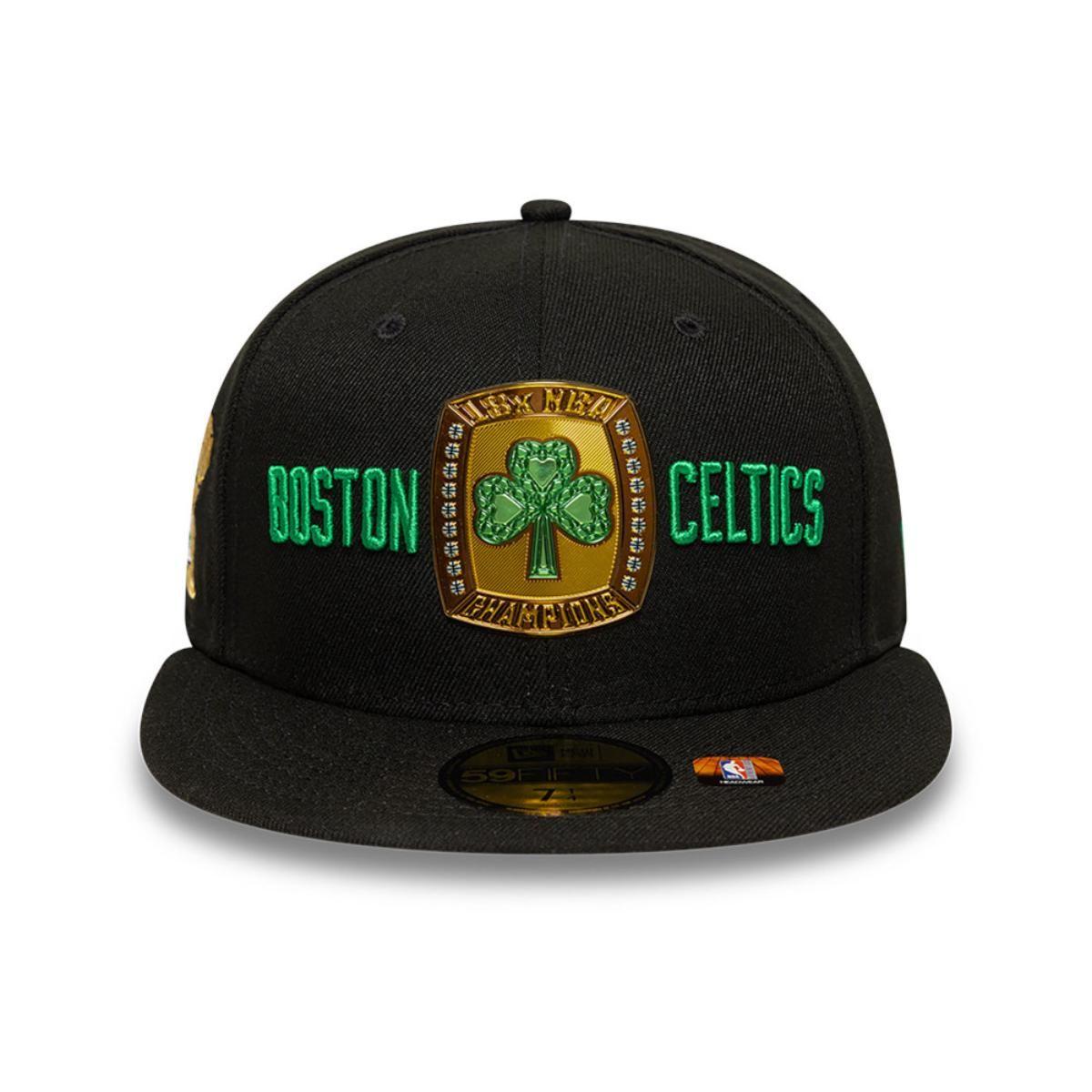 Gorra 59Fifty NBA Boston Celtics 18X NBA Champions Black - 60658932-2