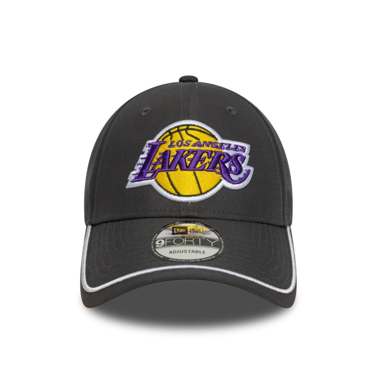 Gorra 9Forty Los Angeles Lakers Piping Gris - 60691227-2