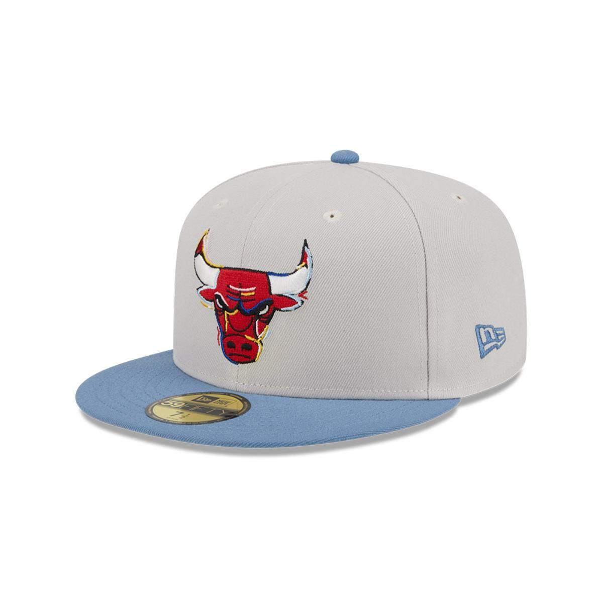 Gorra 59Fifty Chicago Bulls Color Brush Light Cream (Ltc) - 60504365-1