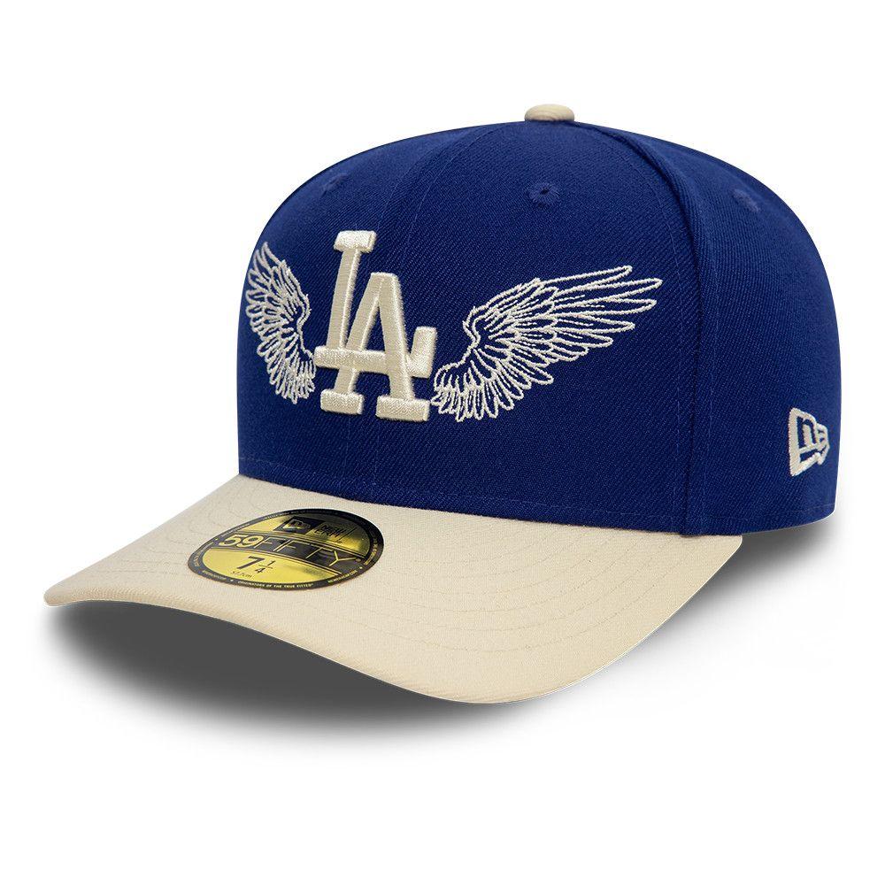 Gorra 59Fifty MLB Los Angeles Dodgers Team Wings Azul - 60578255-1