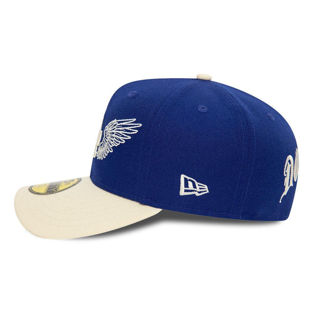 Gorra 59Fifty MLB Los Angeles Dodgers Team Wings Azul - 60578255-3