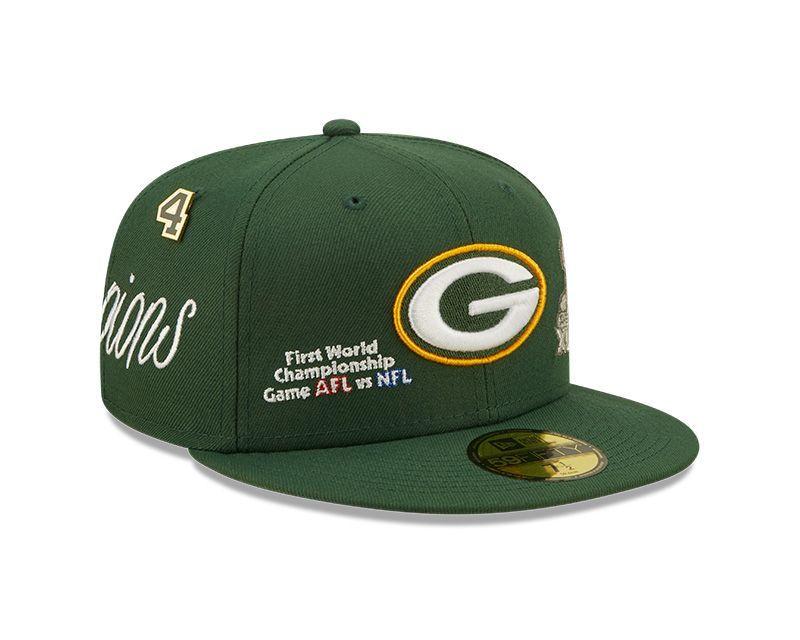Jockey Green Bay Packers NFL 59Fifty Dark Green - 60288317-1