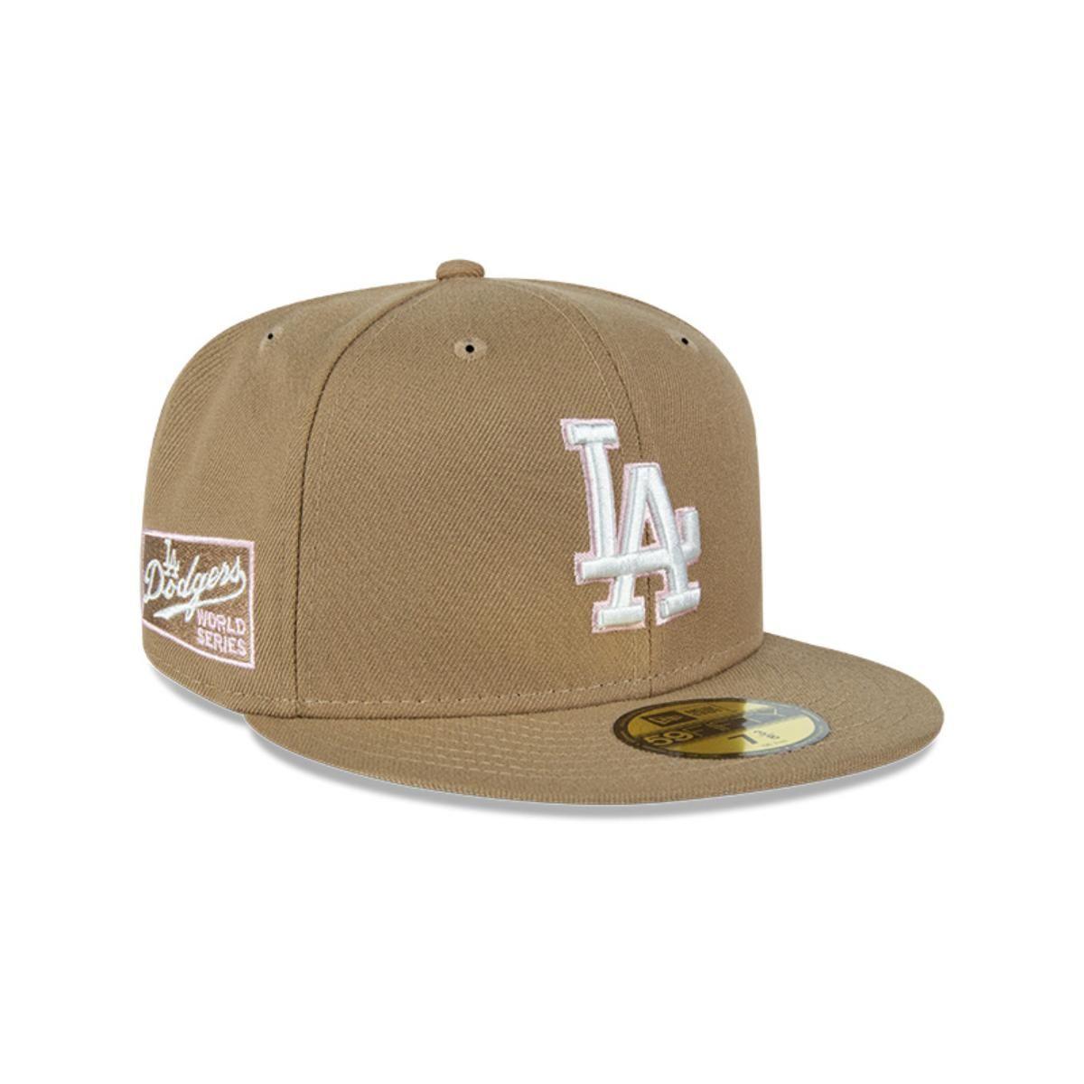 Gorra 59Fifty Los Angeles Dodgers MLB Pink Pack Beige/Khaki - 13755231-0