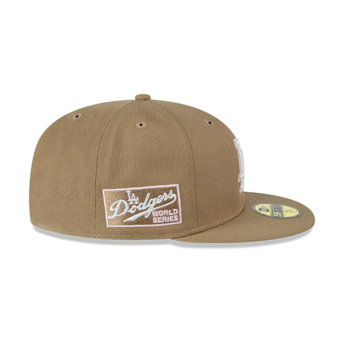 Gorra 59Fifty Los Angeles Dodgers MLB Pink Pack Beige/Khaki - 13755231-4