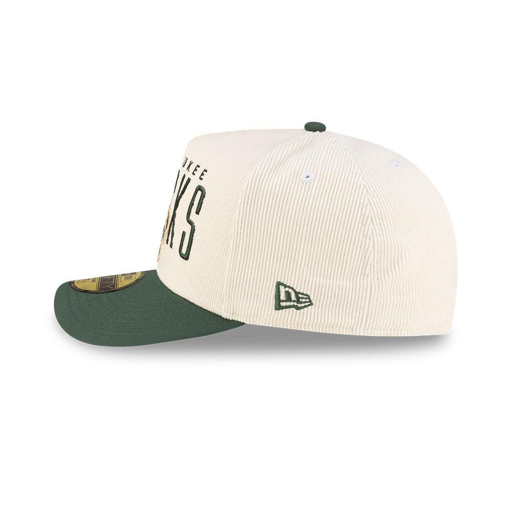 Gorra 59Fifty NBA Milwaukee Bucks NBA Past Verde-3