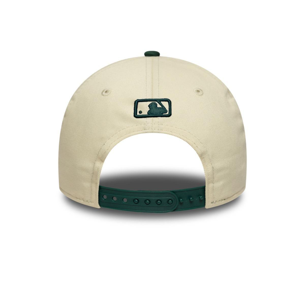 Gorra 9Forty Oakland Athletics World Series Patch Beige - 60691348-4