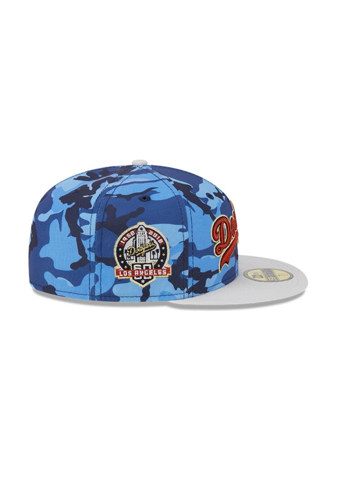 Gorro 59fifty MLB Los Angeles Dodgers Urban Blue Camo - 60571732-5