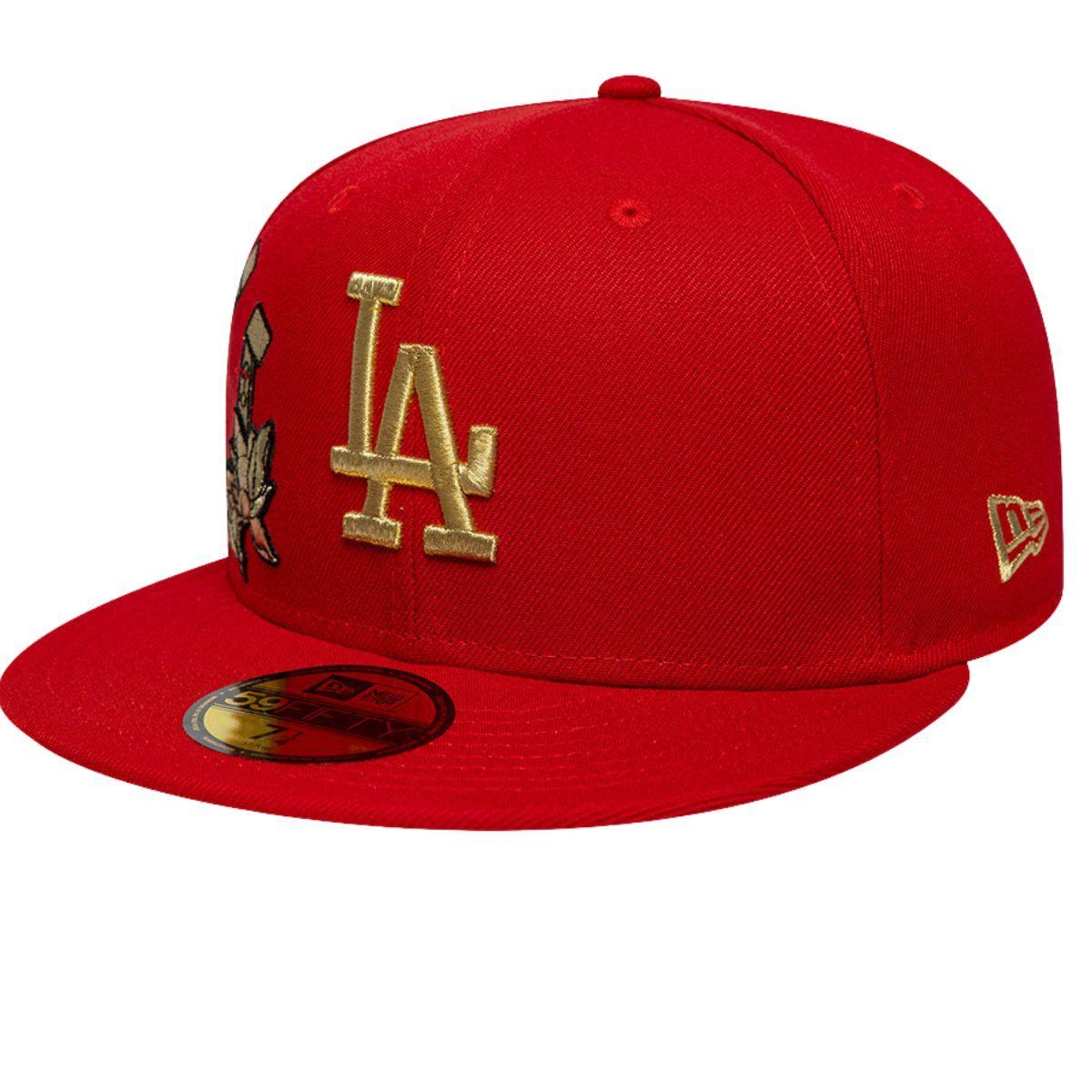 Gorra 59Fifty MLB Los Angeles Dodgers Chinese New Year Rojo - 60853289-2
