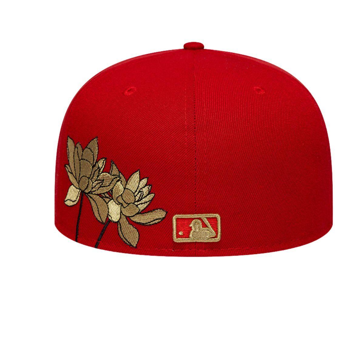 Gorra 59Fifty MLB Los Angeles Dodgers Chinese New Year Rojo - 60853289-3