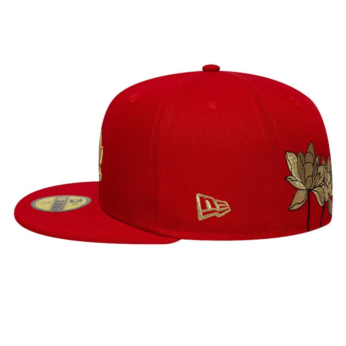 Gorra 59Fifty MLB Los Angeles Dodgers Chinese New Year Rojo - 60853289-4