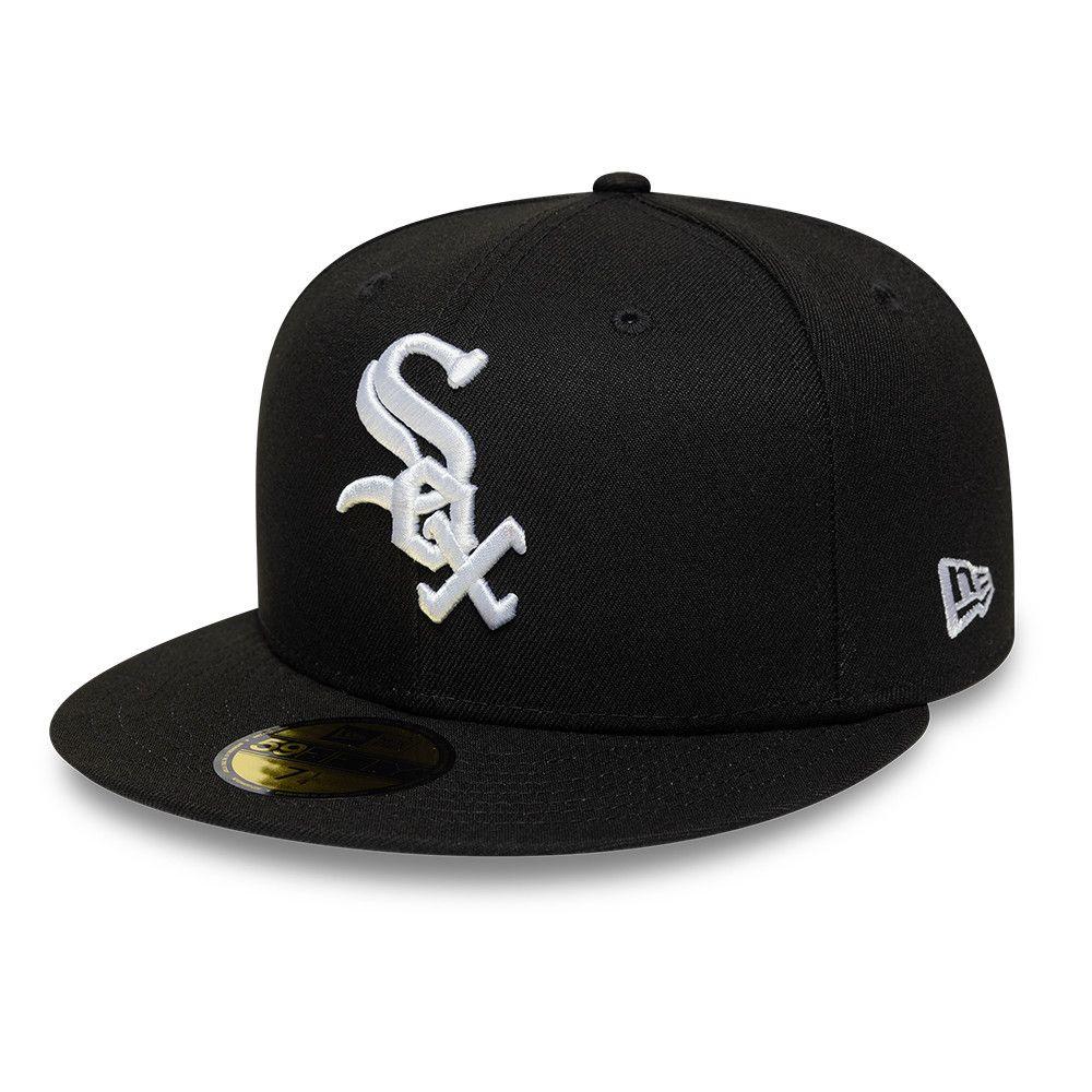 Gorra 59Fifty MLB Chicago White Sox Side Patch Negro - 60870097-0
