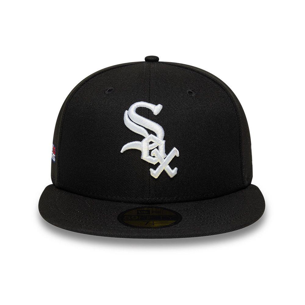 Gorra 59Fifty MLB Chicago White Sox Side Patch Negro - 60870097-1