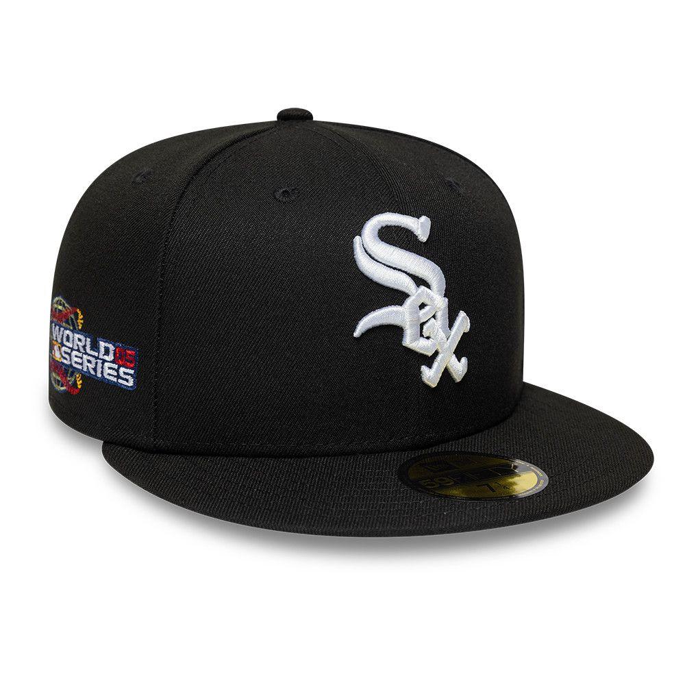 Gorra 59Fifty MLB Chicago White Sox Side Patch Negro - 60870097-2