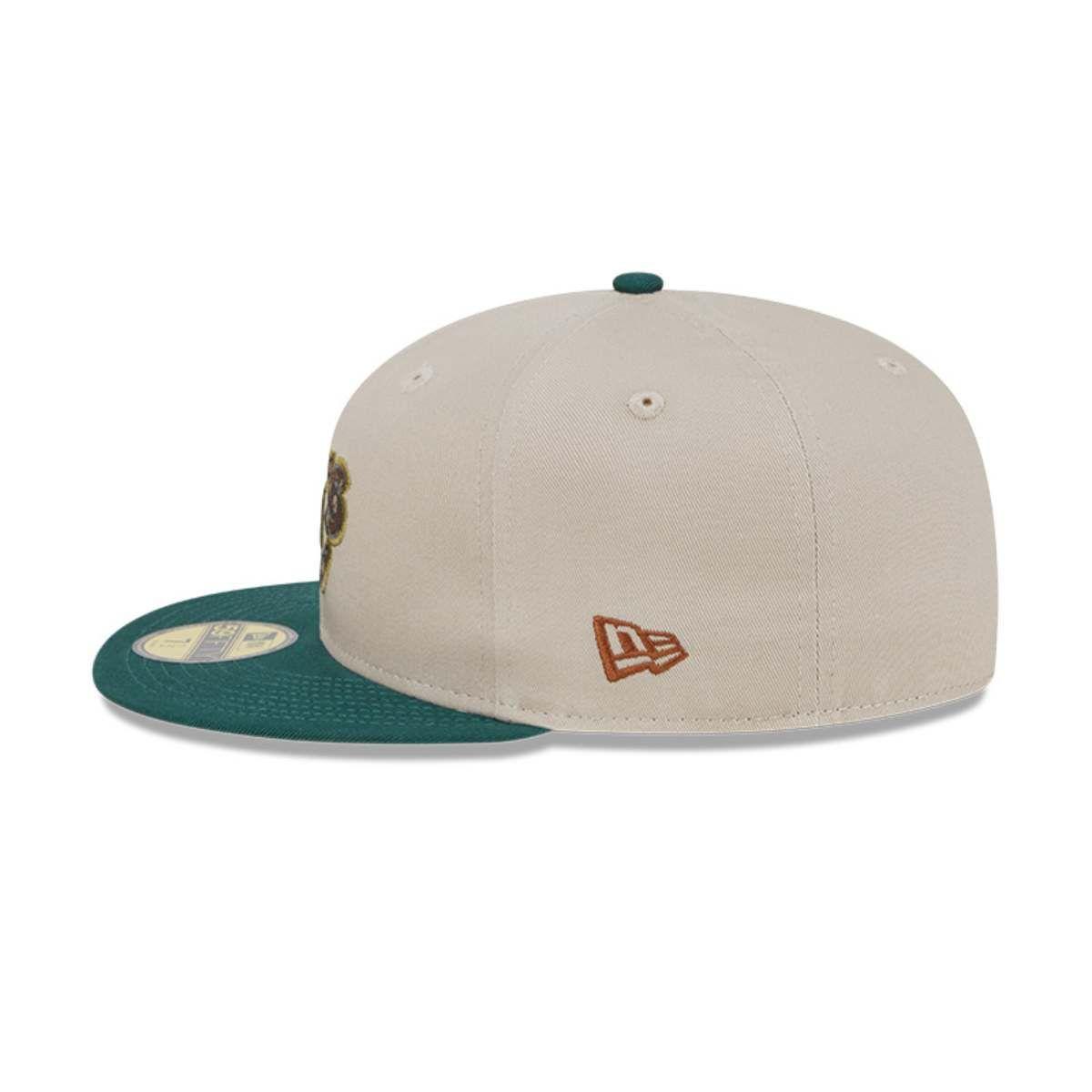 Jockey Oakland Athletics MLB 59Fifty Tree Bark Fill Grey - 60553957-3