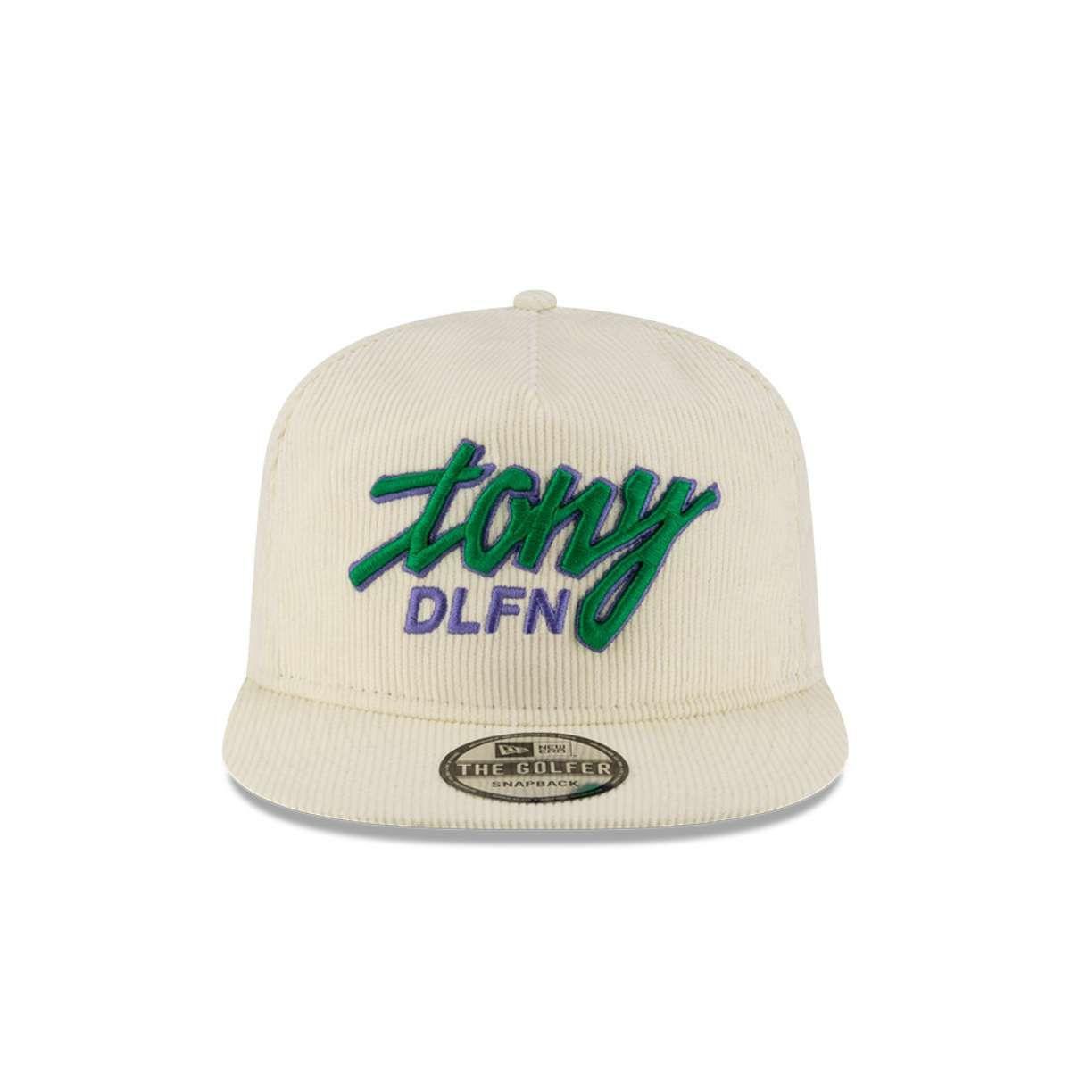 Golfer Tony Delfino Corduroy Chrome White New Era - 70879956-2