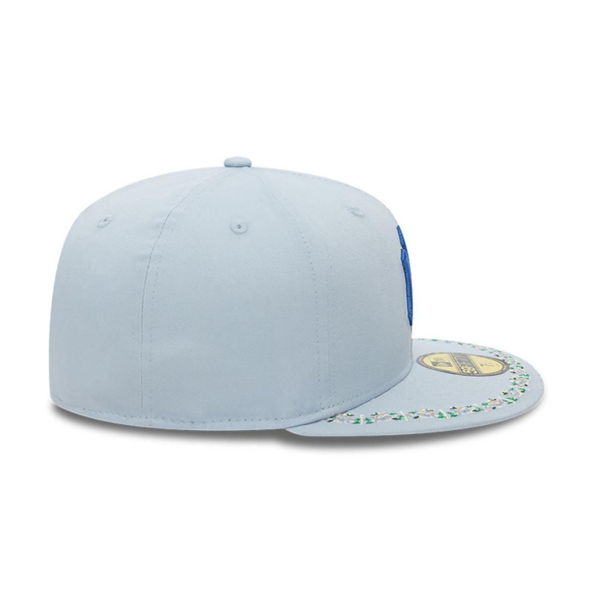 Gorra 59Fifty New York Yankees MLB Floral Border Pastel Blue - 60593304-3