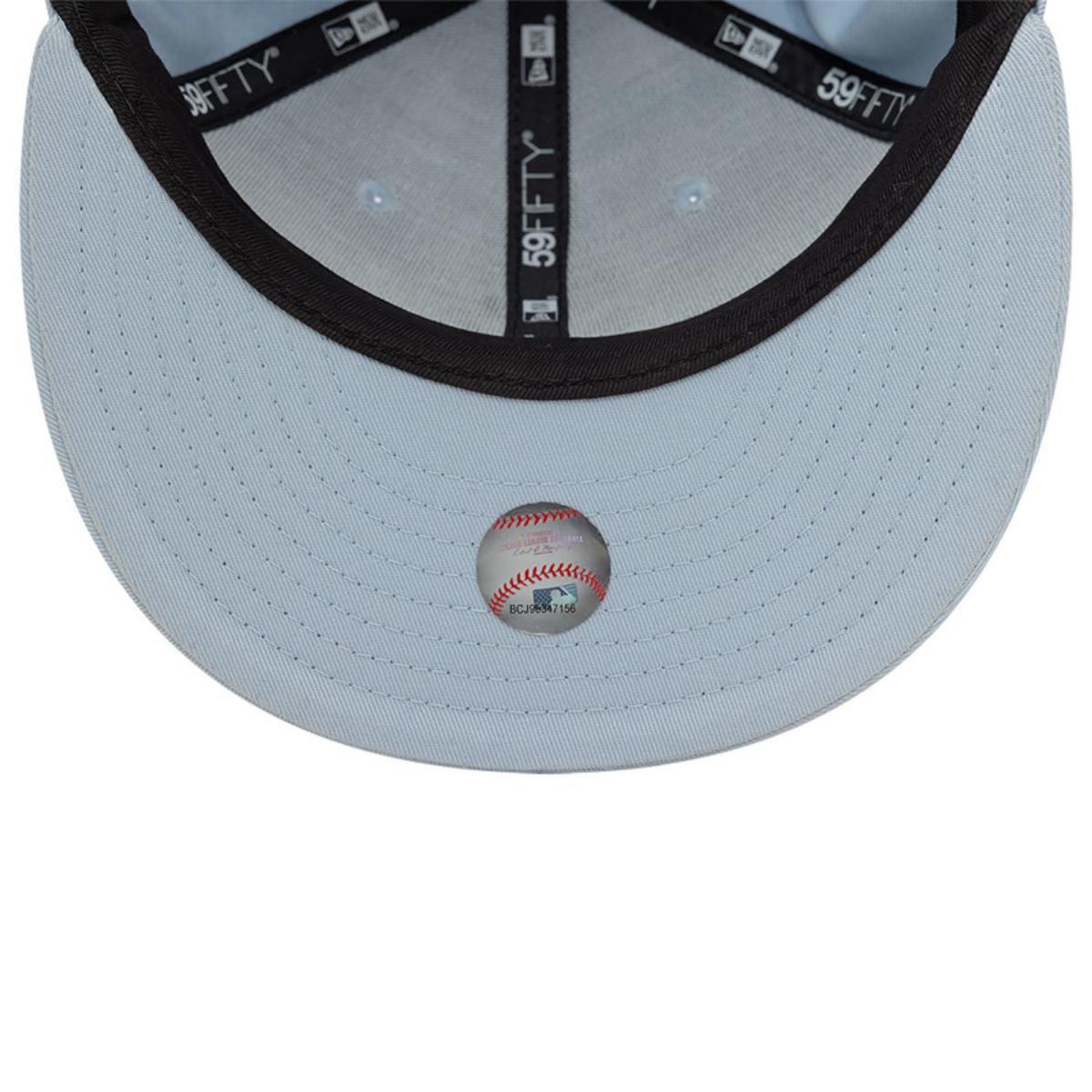 Gorra 59Fifty New York Yankees MLB Floral Border Pastel Blue - 60593304-6