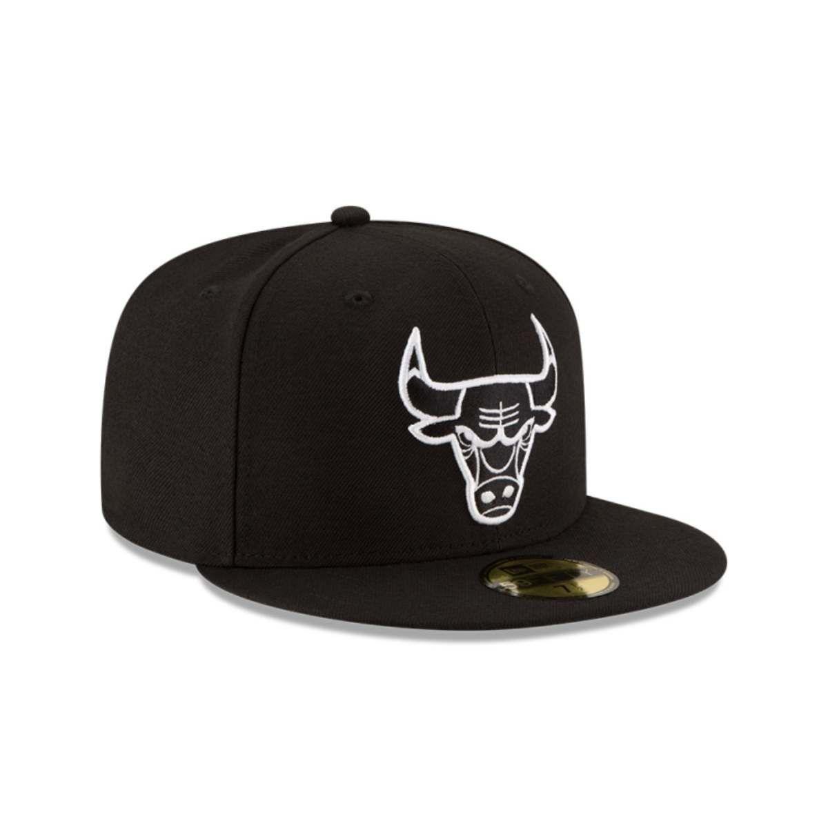 Gorra 59Fifty Chicago Bulls NBA  Clásicos Black - 70344019-2
