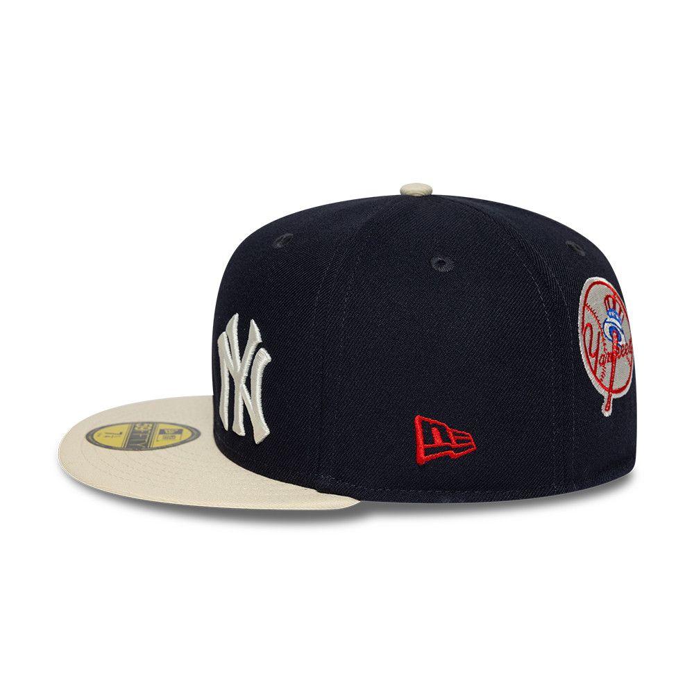 Gorra 59Fifty MLB New York Yankees MLB Multi Logo Azul - 60956701-3