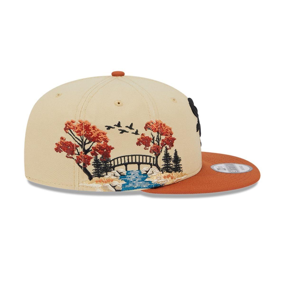 Gorra 9Fifty MLB Chicago White Sox Fall Landscape Beige - 60598210-4