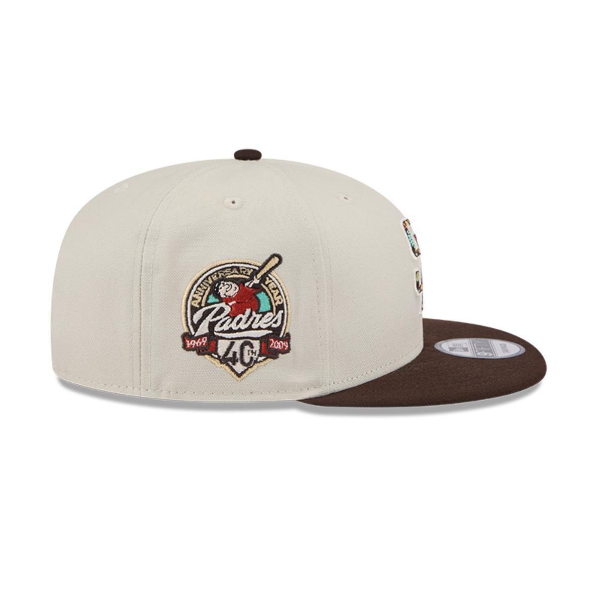 Gorro 9fifty MLB San Diego Padres Floral Fill Light Beige - 60565647-4